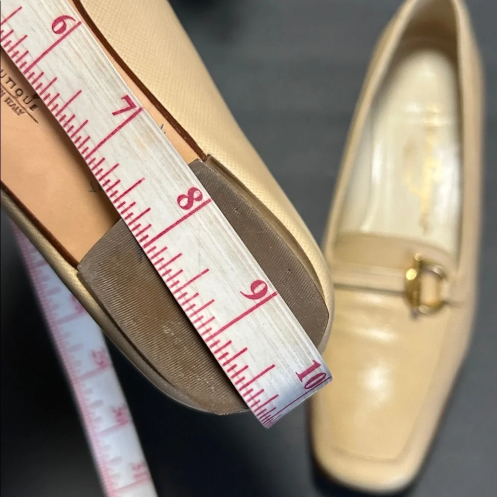 Salvatore Ferragamo Beige and Brown Loafers - Picture 17 of 17